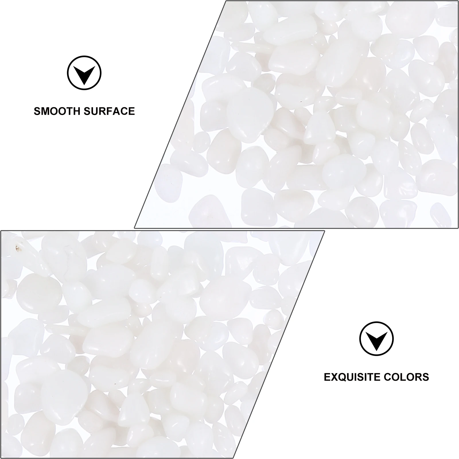 2 Pack 500G Transparent Glass Crystal Stones Fish Tank Decor Aquarium Pebbles Glass Rocks Water Plant Landscaping Gift 
2 Pack 500G Transparent Glass Crystal Stones Fish Tank Decor Aquarium Pebbles Glass Rocks Water Plant Landscaping Gift