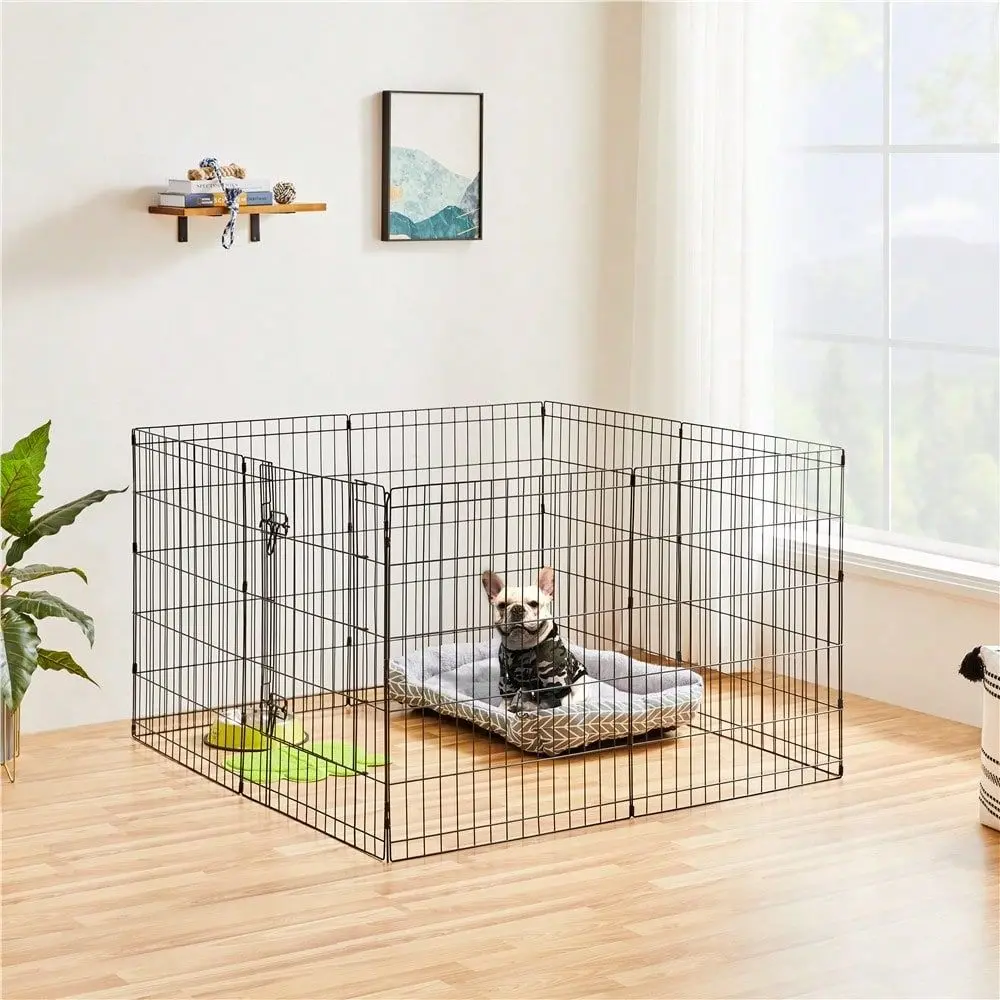 1PC Modern Dog Playpen Panels Foldable Exercise Barrier For Indoor Outdoor
1PC Modern Dog Playpen Panels Foldable Exercise Barrier For Indoor Outdoor