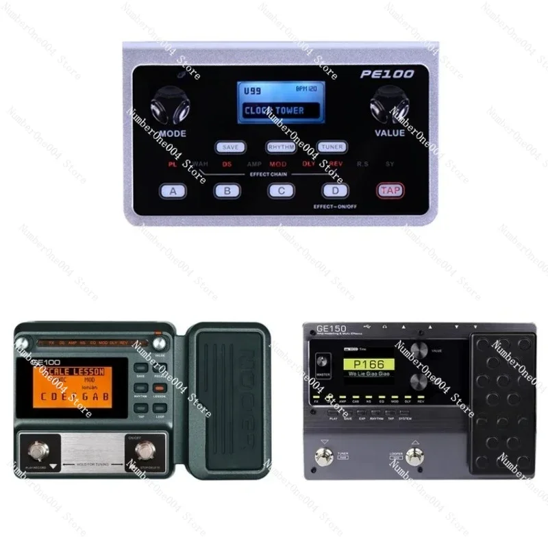 GE150,GE100,PE100 Multi Effects Guitar Pedal, Professional-Ggrade Tone Processor, Electric Guitar Composite Effect Pedal
GE150,GE100,PE100 Multi Effects Guitar Pedal, Professional-Ggrade Tone Processor, Electric Guitar Composite Effect Pedal