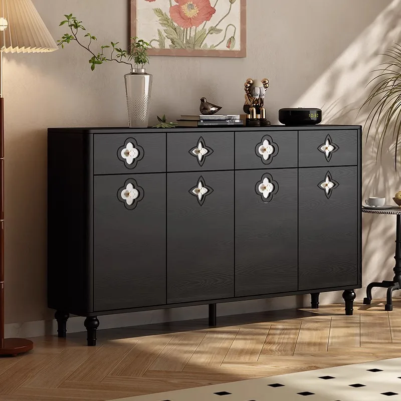 Solid wood shoe cabinet, high-end French retro door cabinet, American locker, four-leaf clover shoe cabinet
Solid wood shoe cabinet, high-end French retro door cabinet, American locker, four-leaf clover shoe cabinet