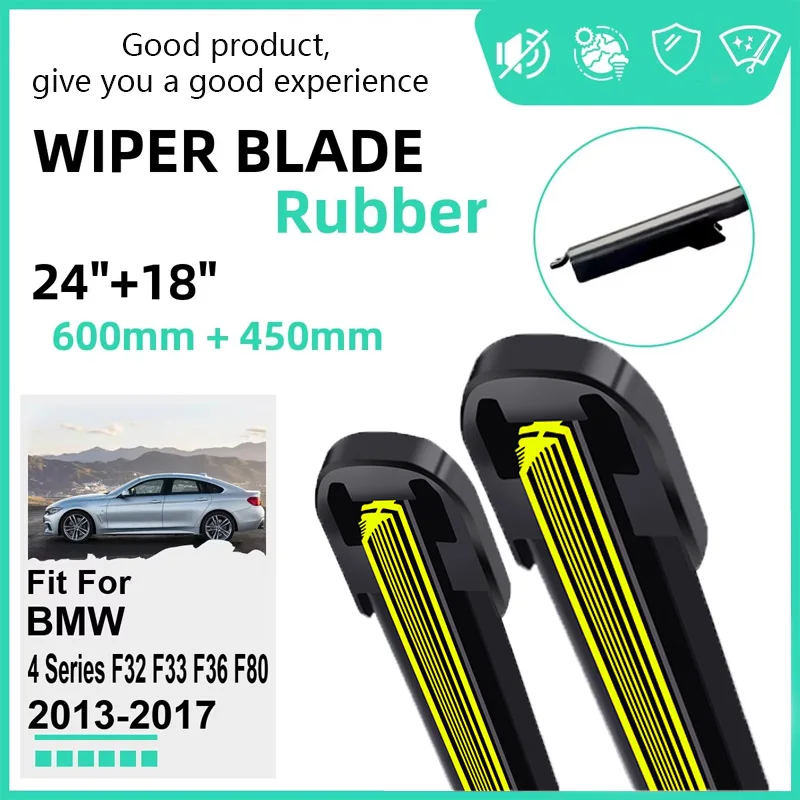 Rubber Car Wiper Blades for BMW 4 Series F32 F33 F36 F80 2013-2017 Front Windscreen Windshield Rubber Car Accessories
Rubber Car Wiper Blades for BMW 4 Series F32 F33 F36 F80 2013-2017 Front Windscreen Windshield Rubber Car Accessories