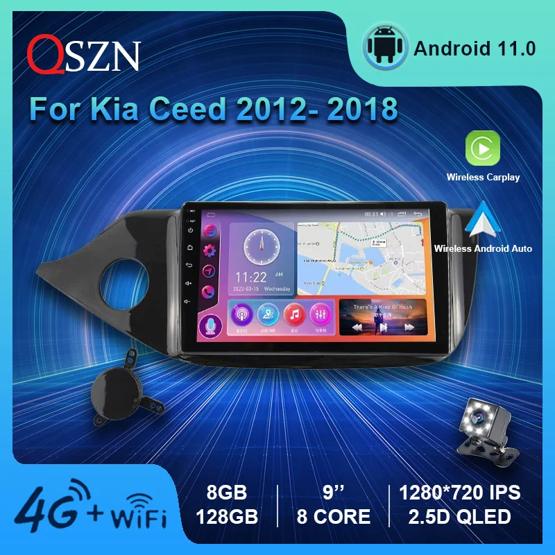 QSZN Android 12 2K Car Radio For KIA Cee'd CEED JD 2012-2018 Multimedia Video Player GPS 4G Carplay Auto Navigation Stereo 2 Din
QSZN Android 12 2K Car Radio For KIA Cee'd CEED JD 2012-2018 Multimedia Video Player GPS 4G Carplay Auto Navigation Stereo 2 Din