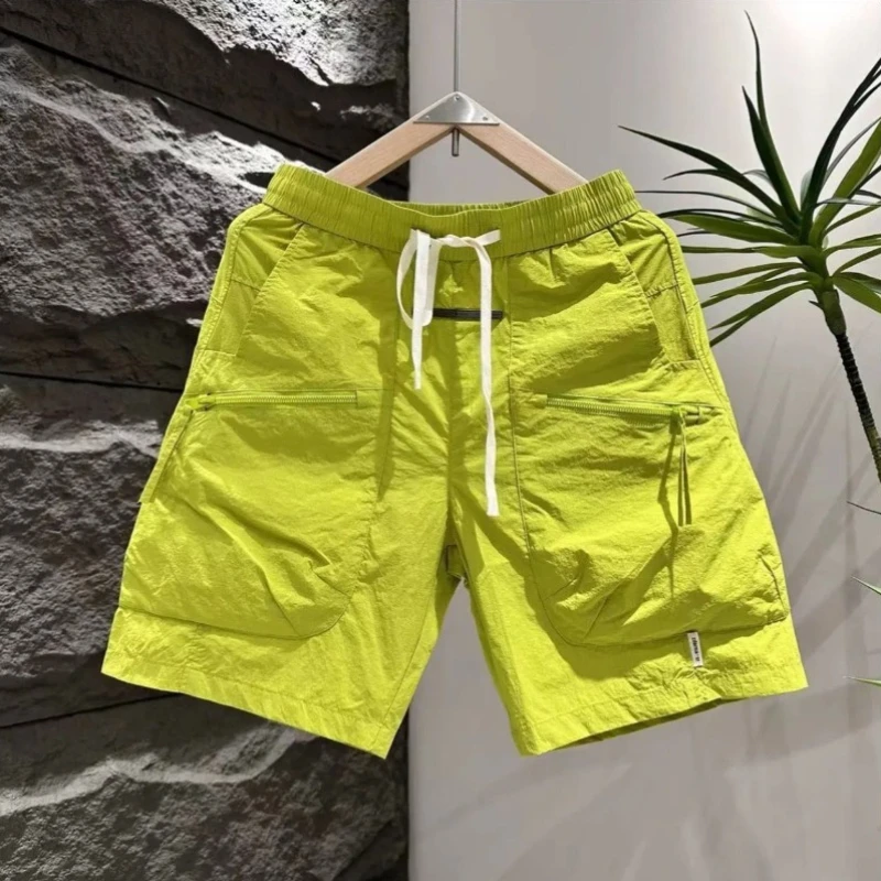 Summer Men's Lightweight Cargo Shorts with Zipper Pockets Loose Fit Quick Dry Casual Sport 5-Panel Shorts
Summer Men's Lightweight Cargo Shorts with Zipper Pockets Loose Fit Quick Dry Casual Sport 5-Panel Shorts