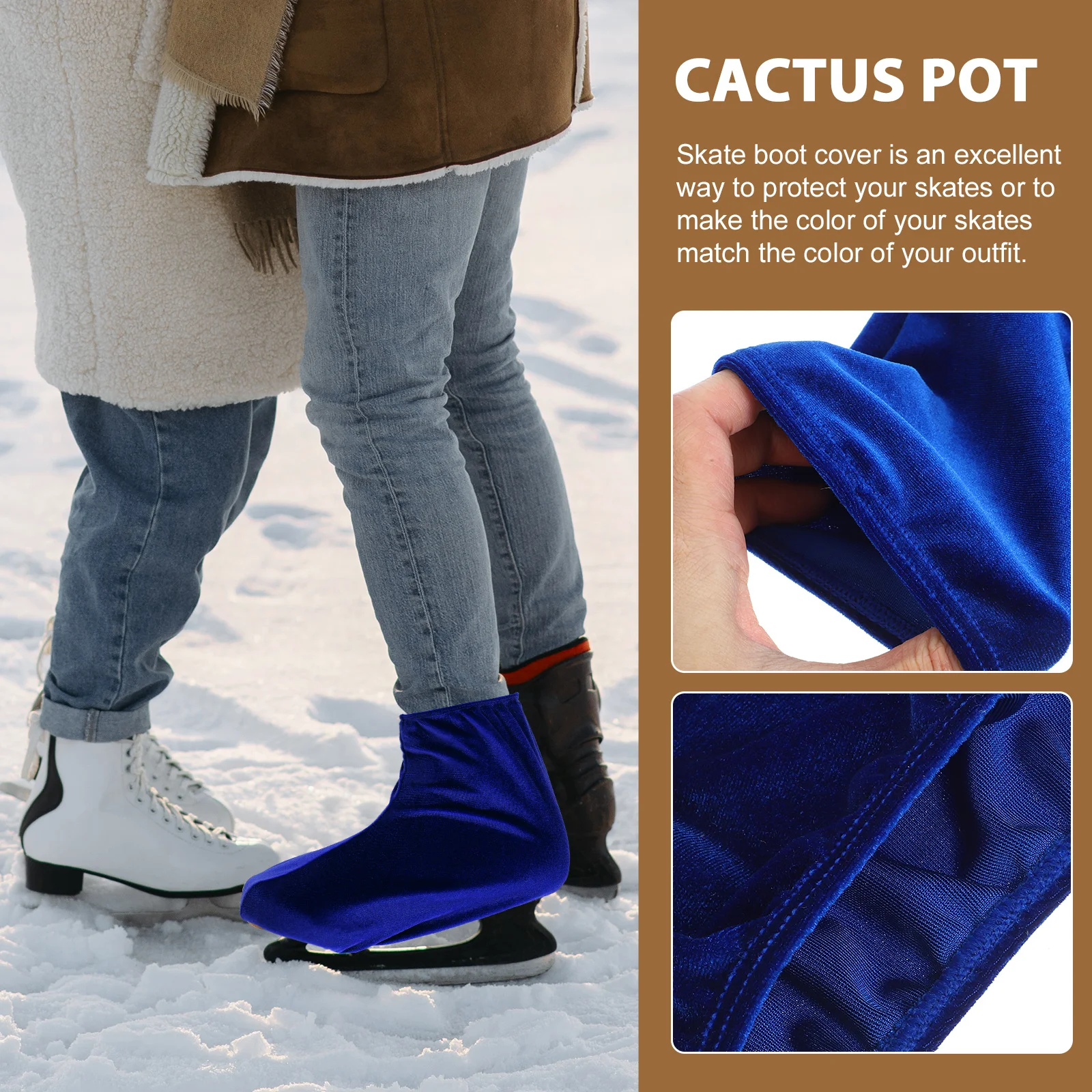 1Pair Skates Boot Covers Elastic Polyester Wear Resistant Ice Skates Cover Roller Boot Protector Skating Accessory
1Pair Skates Boot Covers Elastic Polyester Wear Resistant Ice Skates Cover Roller Boot Protector Skating Accessory