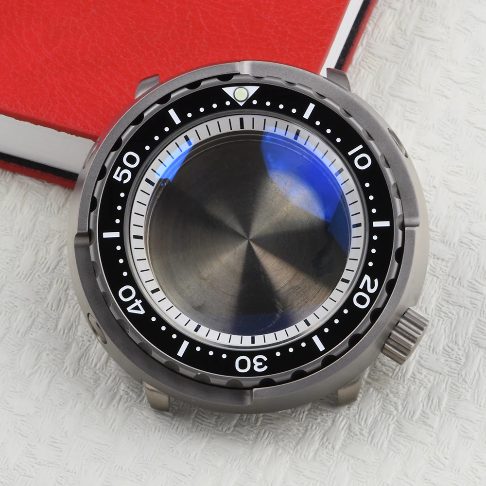 HEIMDALLR Titanium Tuna Watch Case NH35 Movement Suitable for 4.2 o'clock 28.5mm/29MM Dial High-Quality and Super Textured Case
HEIMDALLR Titanium Tuna Watch Case NH35 Movement Suitable for 4.2 o'clock 28.5mm/29MM Dial High-Quality and Super Textured Case