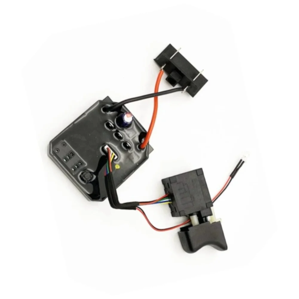 Control Board With Switch Pins For Dayi 2106 Brushless Electric Wrench 8-Wire Plastic Switch Motherboard Power Tools Parts
Control Board With Switch Pins For Dayi 2106 Brushless Electric Wrench 8-Wire Plastic Switch Motherboard Power Tools Parts