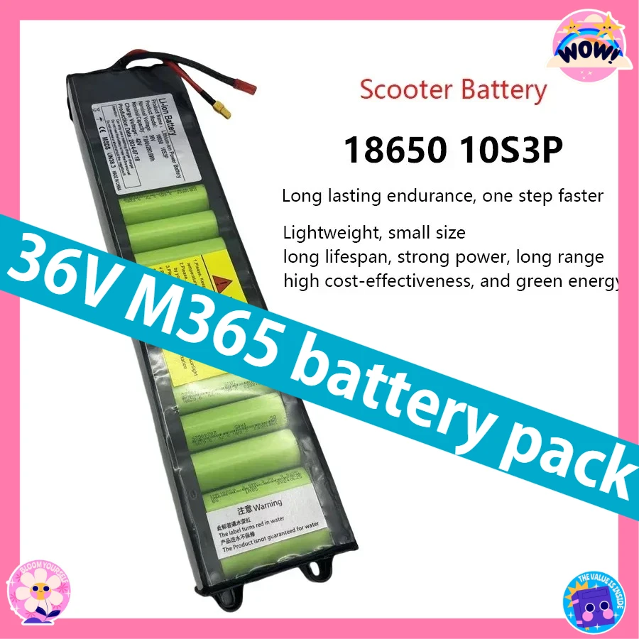36V lithium-ion battery 7800mAh battery suitable for Xiaomi M365 M356 Pro dedicated battery pack
36V lithium-ion battery 7800mAh battery suitable for Xiaomi M365 M356 Pro dedicated battery pack