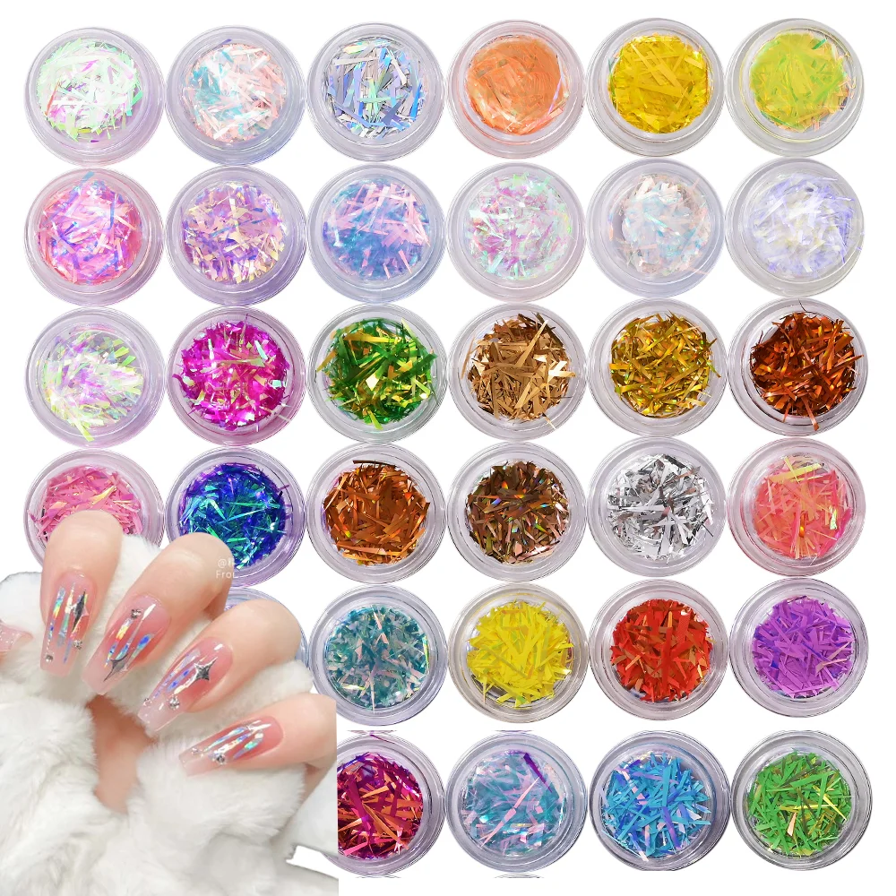 1Box Aurora Irregular Nail Art Glass Paper Sequins Holo Iridescent Gradient Flakes Manicure Foil Decal Decorations Accessories
1Box Aurora Irregular Nail Art Glass Paper Sequins Holo Iridescent Gradient Flakes Manicure Foil Decal Decorations Accessories