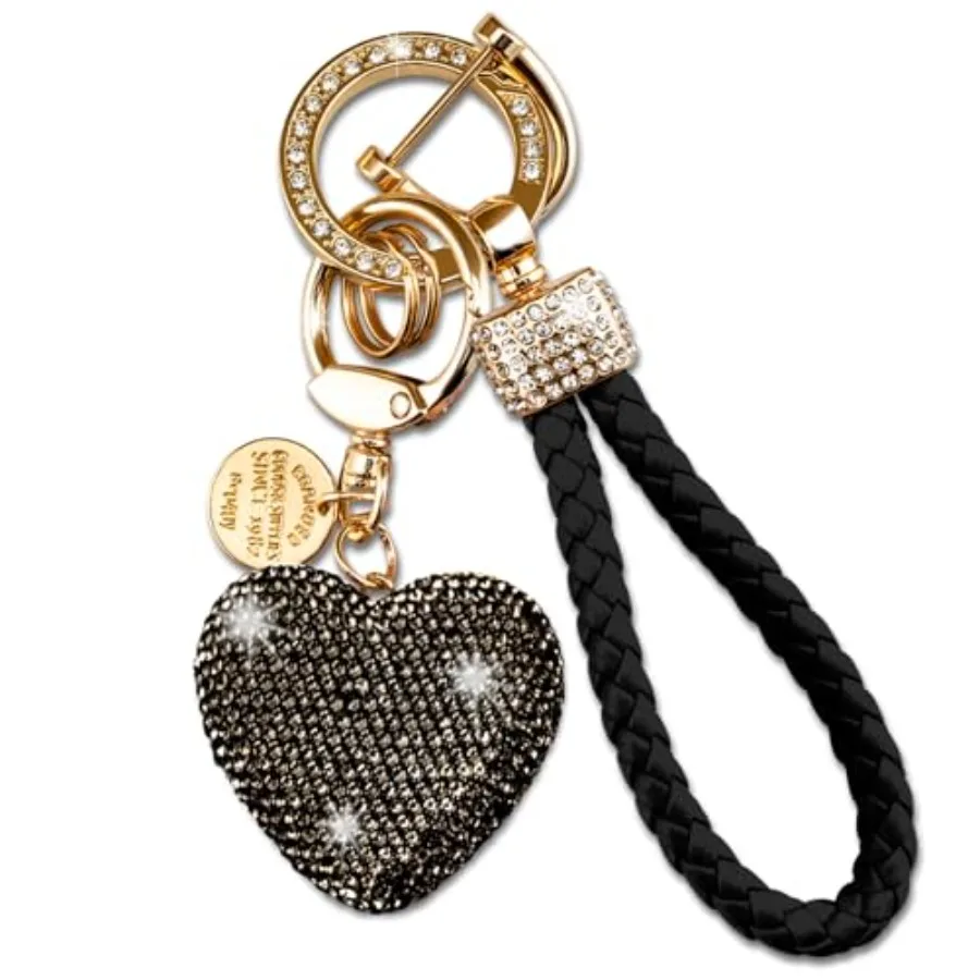 Heart Keychain Wristlet Bling Keychains For Women Girls Key Chain For Car Keys Purse Charms Handbag Backpack Accessories
Heart Keychain Wristlet Bling Keychains For Women Girls Key Chain For Car Keys Purse Charms Handbag Backpack Accessories
