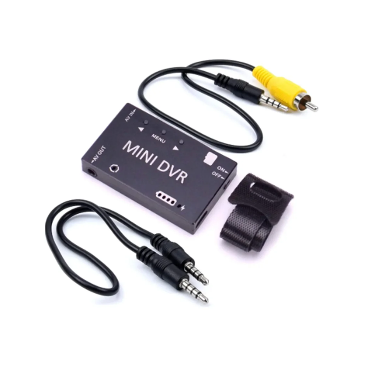 FPV Recorder Mini FPV DVR Module NTSC/PAL Switchable Built-in Battery Video Audio FPV Recorder for RC Models Racing(A)
FPV Recorder Mini FPV DVR Module NTSC/PAL Switchable Built-in Battery Video Audio FPV Recorder for RC Models Racing(A)