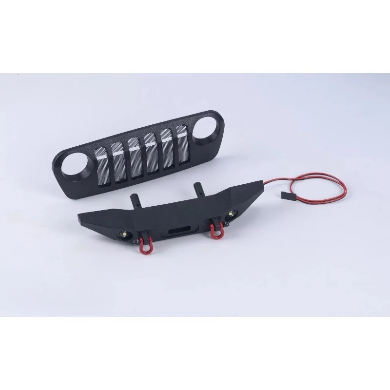 Upgrade Front Grille and Bumper Set for CROSSRC EMO X 1/8 Scale RC Crawler, Black High-Strength Nylon Material Replacement Part
Upgrade Front Grille and Bumper Set for CROSSRC EMO X 1/8 Scale RC Crawler, Black High-Strength Nylon Material Replacement Part