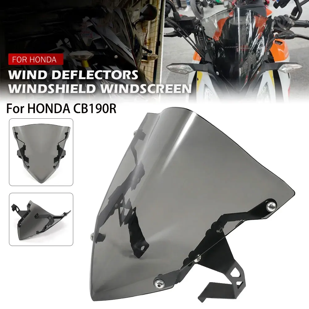 For HONDA CB190R 2016-2023 Motorcycle Modification windshield Deflectors Shield Parabrisas Increase Height Deflector Accessories
For HONDA CB190R 2016-2023 Motorcycle Modification windshield Deflectors Shield Parabrisas Increase Height Deflector Accessories