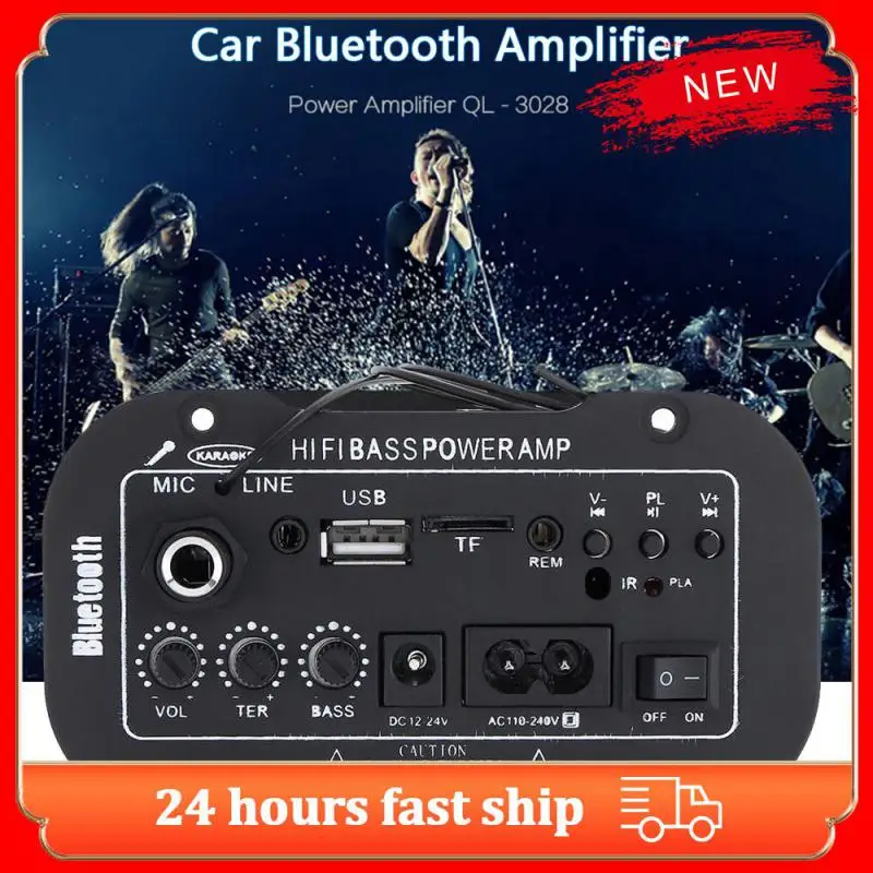 Универсальный автомобильный усилитель звука AMP MP3 MIC SD USB DVD стерео HiFi бас мощный пульт дистанционного управления автомобильные аудио аксессуары
Универсальный автомобильный усилитель звука AMP MP3 MIC SD USB DVD стерео HiFi бас мощный пульт дистанционного управления автомобильные аудио аксессуары