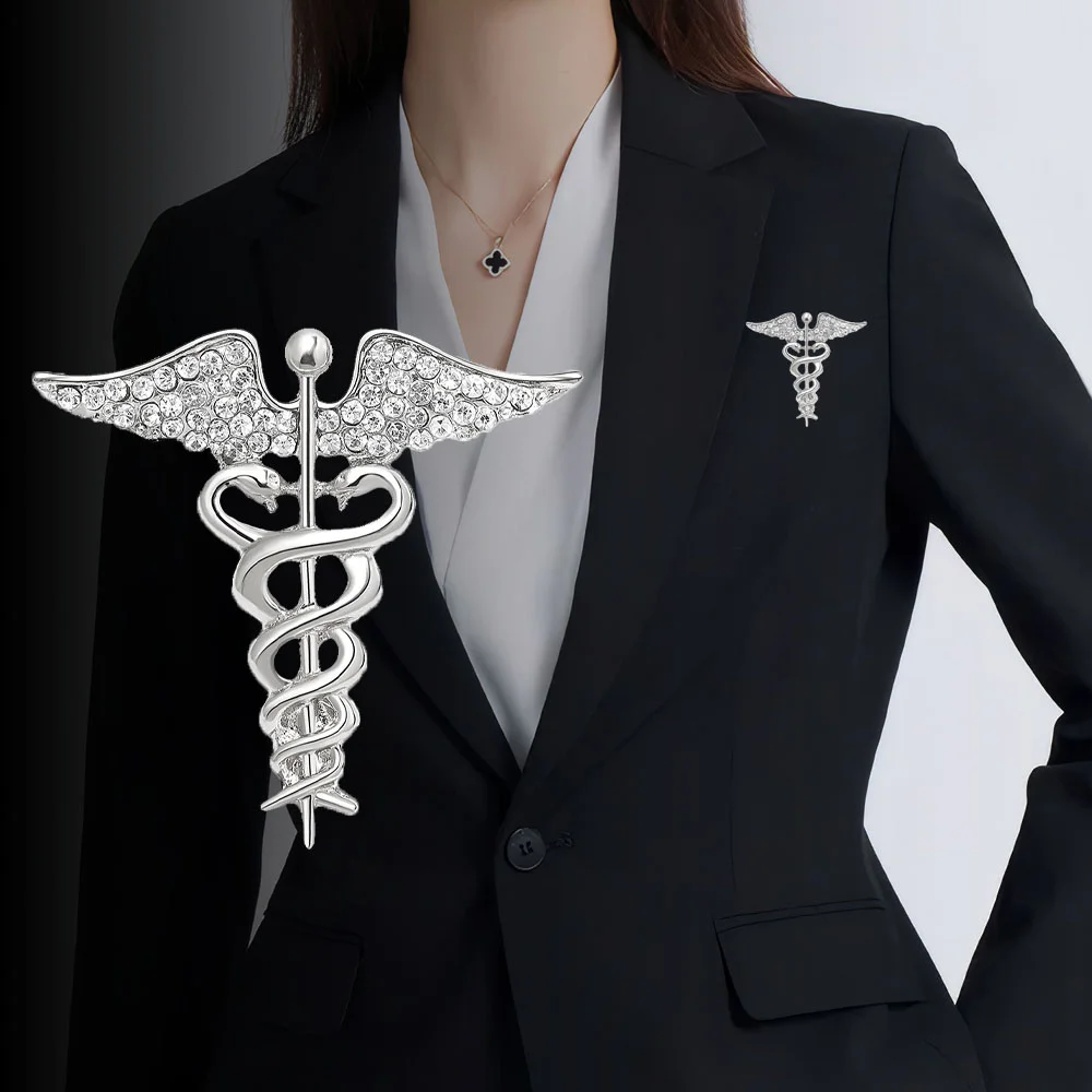 Super Beautiful Creative Rhinestone Angel Wing Snake Shaped Brooch, Elegant Men's and Women's Clothing Decoration Brooch
Super Beautiful Creative Rhinestone Angel Wing Snake Shaped Brooch, Elegant Men's and Women's Clothing Decoration Brooch