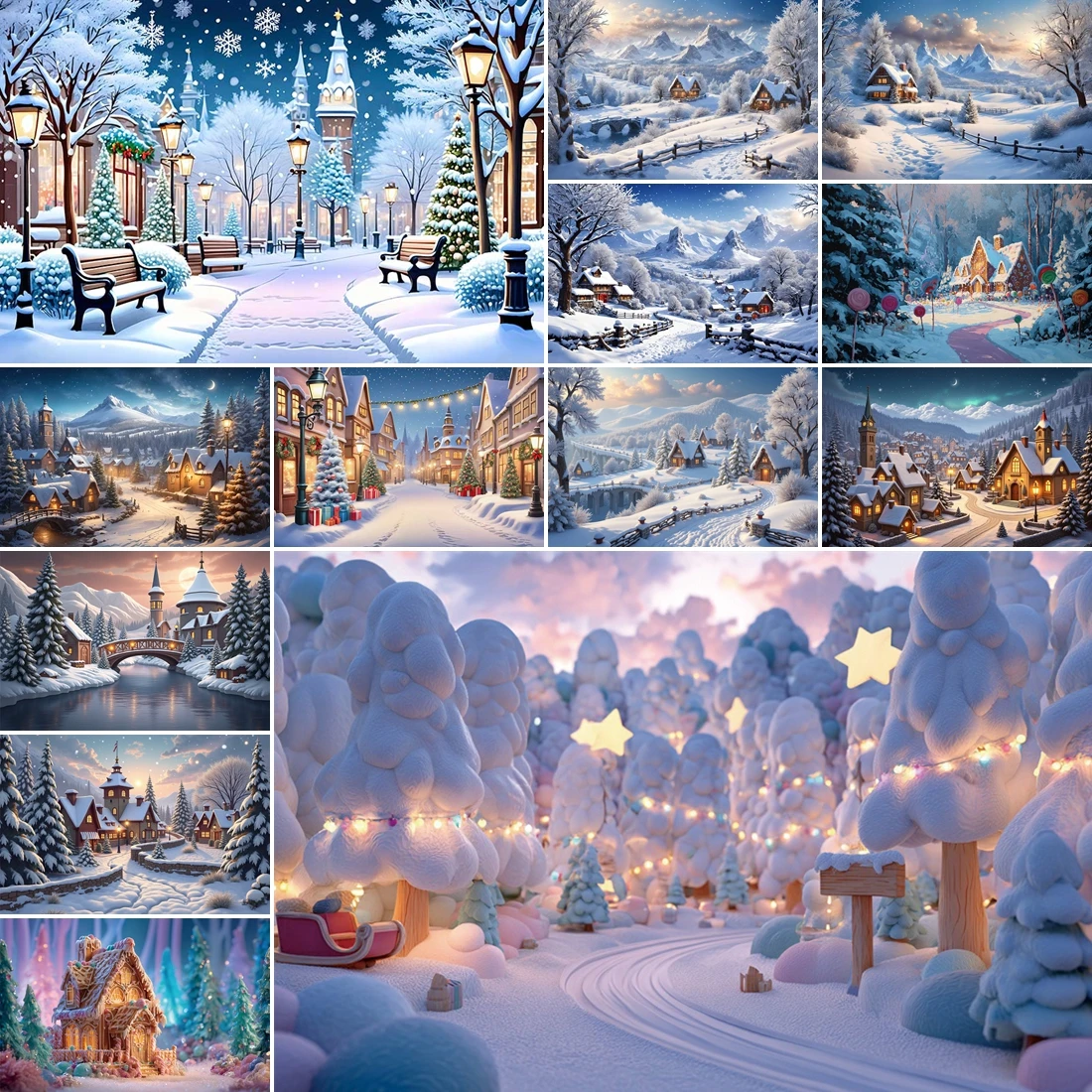 MOON.QG Custom Backdrop Rivers Town GingerbreadHouses Photographic Studio Background Birthday Decoration Wall Baby Party
MOON.QG Custom Backdrop Rivers Town GingerbreadHouses Photographic Studio Background Birthday Decoration Wall Baby Party