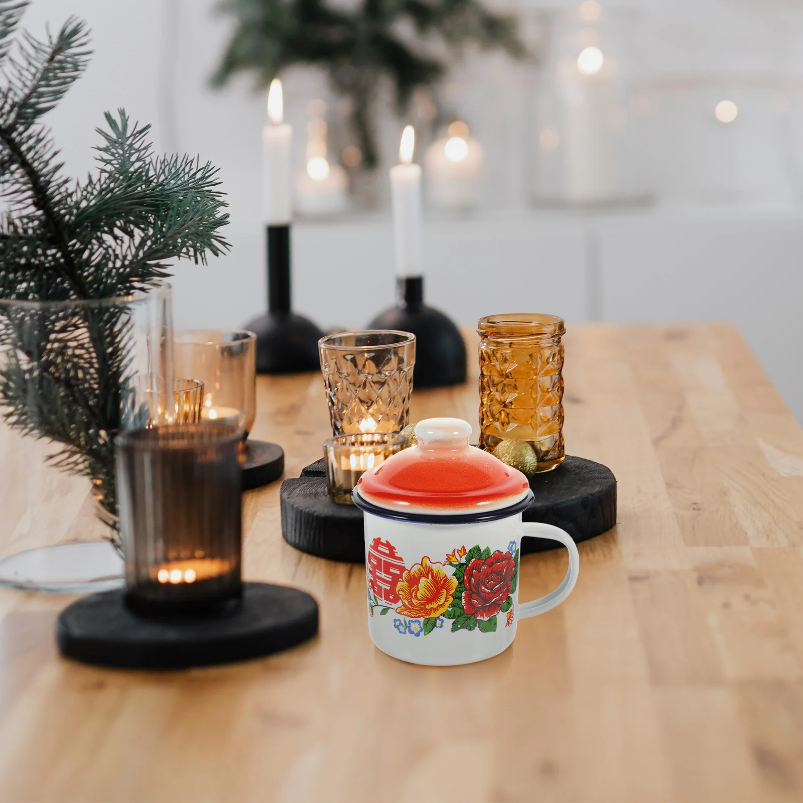 Enamel Cup Classic Design Water Coffee Mug Smooth Edge Safe Use Portable Drinking Cup for Bakery Party Gift
Enamel Cup Classic Design Water Coffee Mug Smooth Edge Safe Use Portable Drinking Cup for Bakery Party Gift