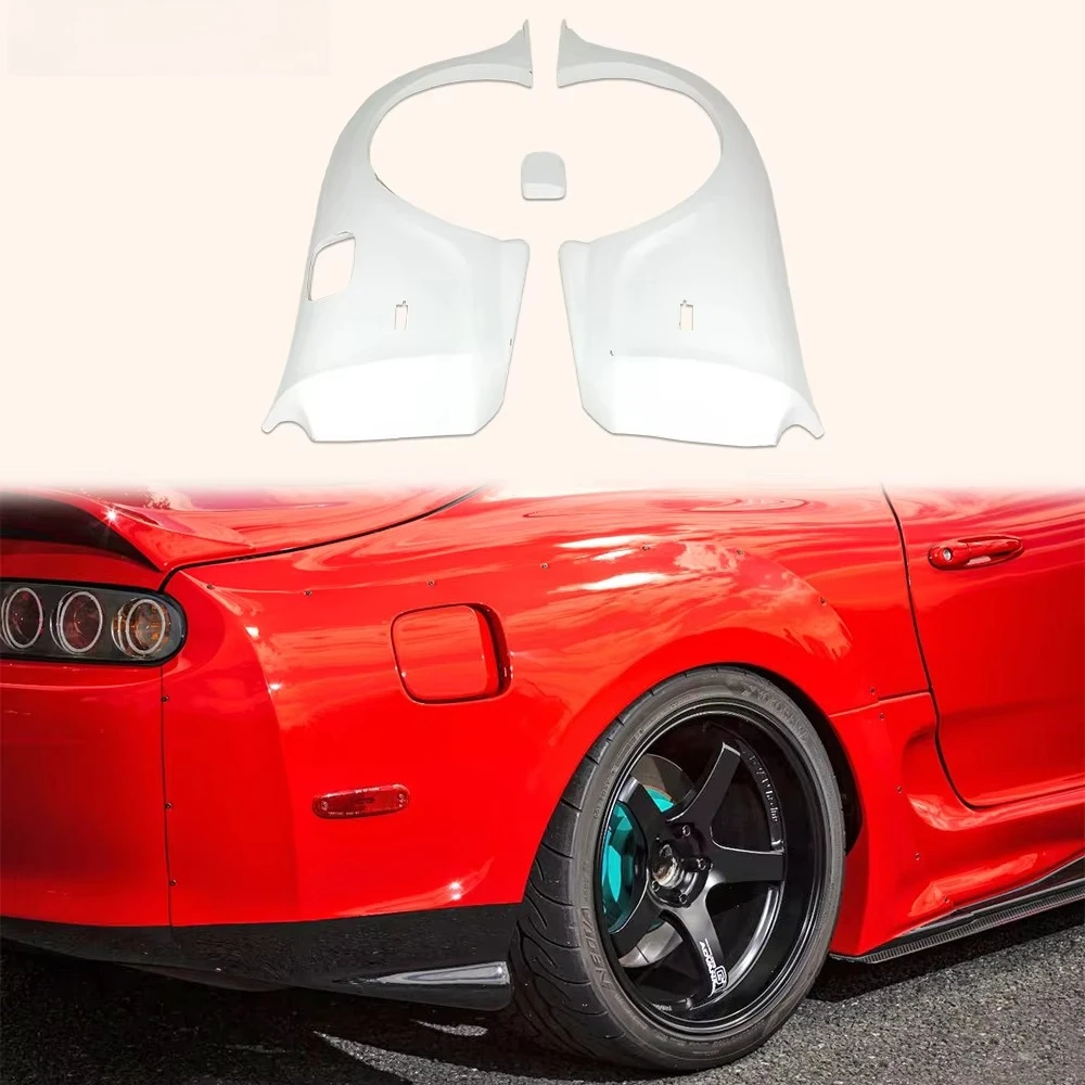 Для Toyota Supra MK4 JZA80 93-98 годов выпуска, задние крылья Ridox из стекловолокна, неокрашенные, пара.
Для Toyota Supra MK4 JZA80 93-98 годов выпуска, задние крылья Ridox из стекловолокна, неокрашенные, пара.