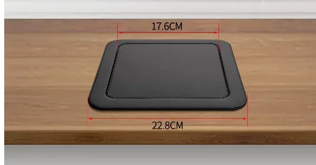 Square Stainless Steel Countertop Flush Flip-top Swing Cover Lid Trash Garbage Chute Kitchen Bath Top Grommet Brush Matte Black
Square Stainless Steel Countertop Flush Flip-top Swing Cover Lid Trash Garbage Chute Kitchen Bath Top Grommet Brush Matte Black