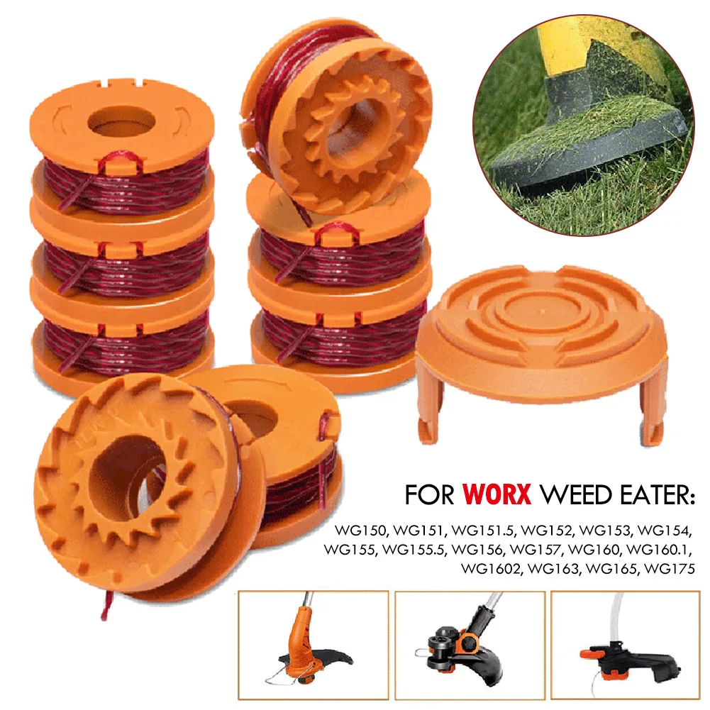 10ft 1.65mm Weed Eater Spool String Trimmer Line Replacement For Worx WG150 WG151 WG152 WG153 WG154 WG155 WG156 WG157 WG160
10ft 1.65mm Weed Eater Spool String Trimmer Line Replacement For Worx WG150 WG151 WG152 WG153 WG154 WG155 WG156 WG157 WG160
