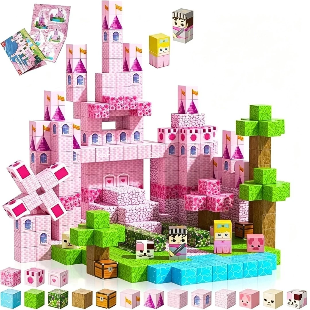 Magnetic Building Block Bricks Toy Mine Stacking World Creative DIY Model Build Set STEM Educational Kids Gifts for Boy Girls
Magnetic Building Block Bricks Toy Mine Stacking World Creative DIY Model Build Set STEM Educational Kids Gifts for Boy Girls