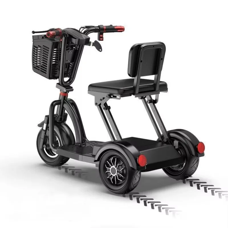 Foldable Electric Scooter for Adults and Elderly Travel-Friendly Handicapped Scooter
Foldable Electric Scooter for Adults and Elderly Travel-Friendly Handicapped Scooter