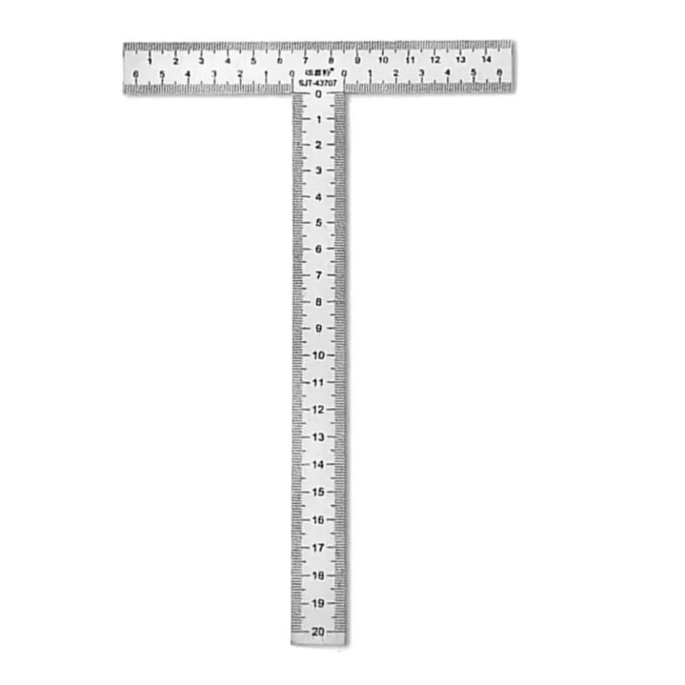 Versatile Stainless Steel T-Shaped Ruler Measuring Tool Sturdy Right Angle Ruler Precision Accurate Mini Framing Ruler Building
Versatile Stainless Steel T-Shaped Ruler Measuring Tool Sturdy Right Angle Ruler Precision Accurate Mini Framing Ruler Building
