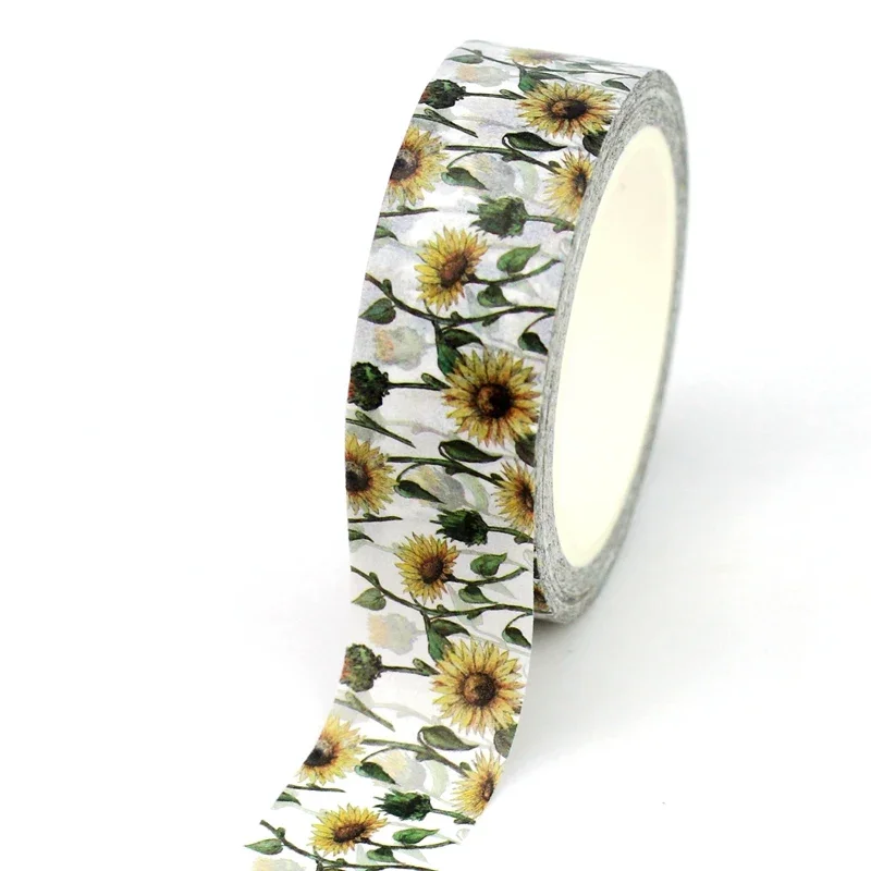 2024 NEW 1PC 10M Decorative Sunflowers Washi Tape for Scrapbooking Journaing Adhesive Masking Tape Cute Stationery
2024 NEW 1PC 10M Decorative Sunflowers Washi Tape for Scrapbooking Journaing Adhesive Masking Tape Cute Stationery