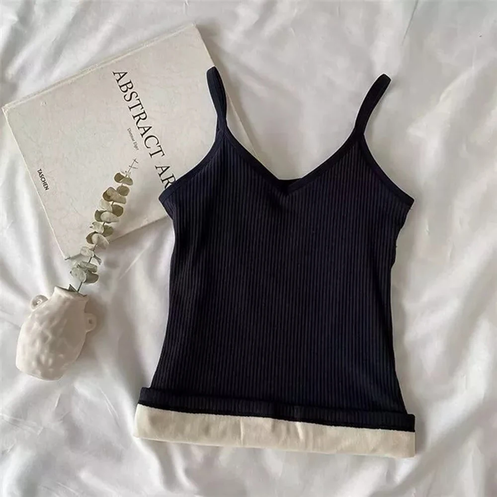Thick Warm Plush Camisole Vest with Casual Style for Women Suitable for Wearing in Spring Summer Autumn and Winter
Thick Warm Plush Camisole Vest with Casual Style for Women Suitable for Wearing in Spring Summer Autumn and Winter