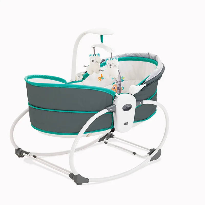 Baby Rocking Chair Baby Cradle for Newborns 0-3 Years Old Baby Soothing Bed Swing Bed 5 in 1 Music Vibrating Tent Rocking Bed
Baby Rocking Chair Baby Cradle for Newborns 0-3 Years Old Baby Soothing Bed Swing Bed 5 in 1 Music Vibrating Tent Rocking Bed