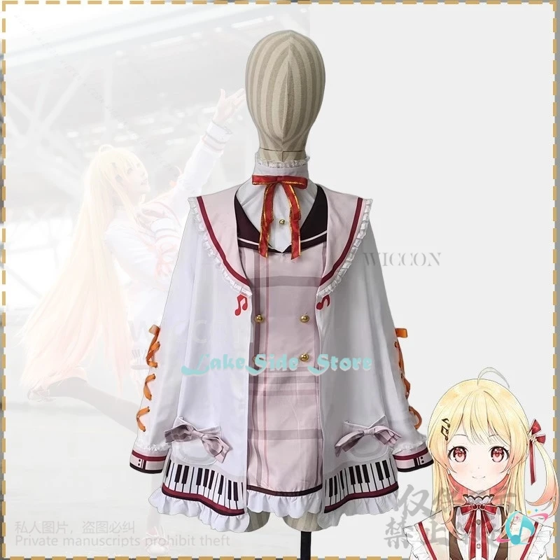 Anime Vtuber Hololive Cosplay Otonose Kanade Costume Performance Lace Dress Lolita Wigs For Girls Woman Party Idol Clothes
Anime Vtuber Hololive Cosplay Otonose Kanade Costume Performance Lace Dress Lolita Wigs For Girls Woman Party Idol Clothes