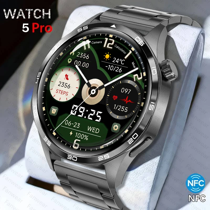 2025 New Sports Men's SmartWatch for HUAWEI Watch GT5Pro GPS trajectory compass 100+Sports Mode NFC Bluetooth Call AI Voice 
2025 New Sports Men's SmartWatch for HUAWEI Watch GT5Pro GPS trajectory compass 100+Sports Mode NFC Bluetooth Call AI Voice