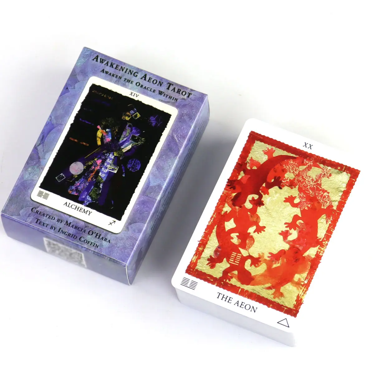 9*6cm The Awakening Aeon Tarot 82 Pcs Tarot Cards with Beautiful Colors and Unique Depictions of The Major and Minor Arcana
9*6cm The Awakening Aeon Tarot 82 Pcs Tarot Cards with Beautiful Colors and Unique Depictions of The Major and Minor Arcana