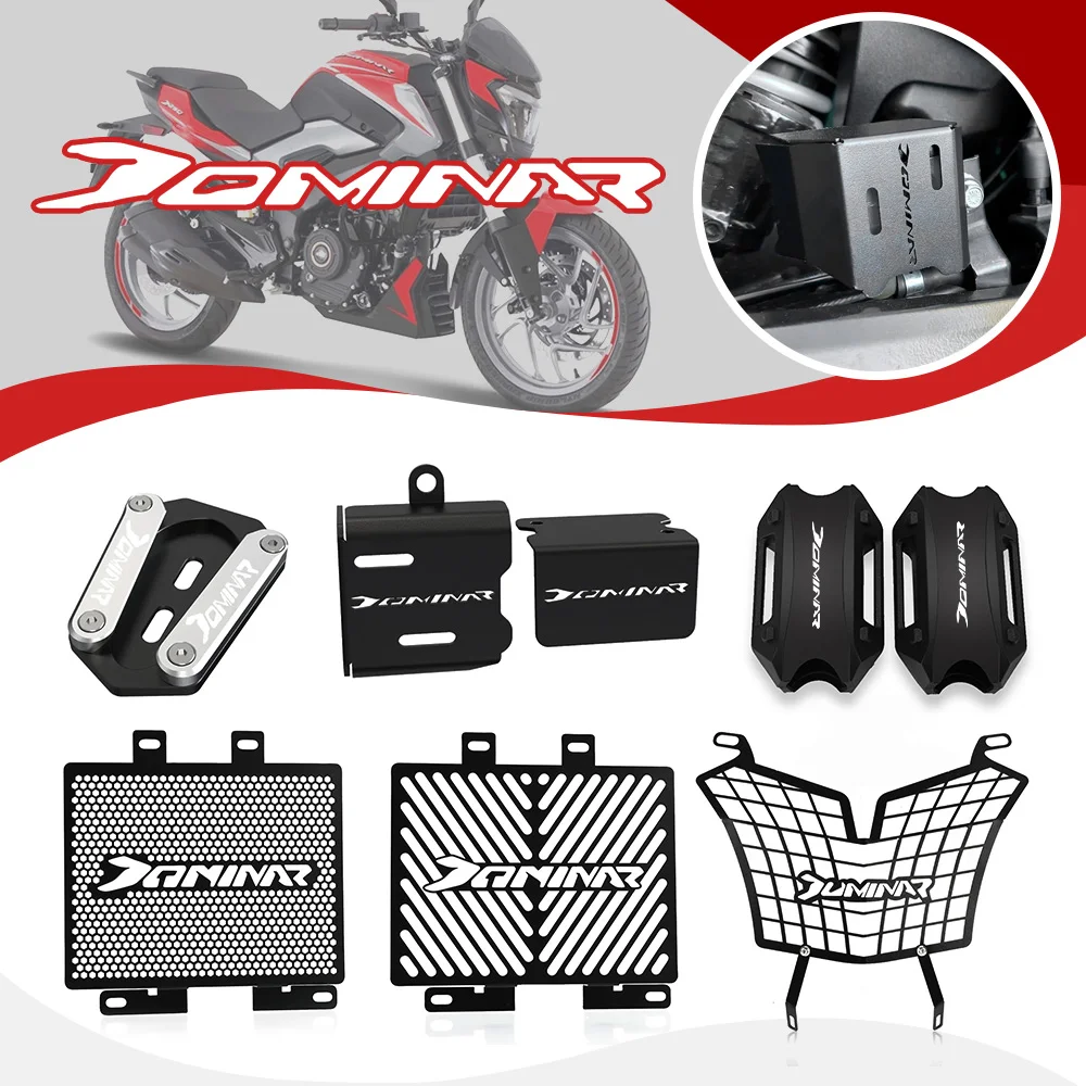 Headlight Guard FOR BAJAJ DOMINAR 250 DOMINAR 400 Side Stand Brake Fluid Reservoir Radiator Guard Exhaust Slider Protector
Headlight Guard FOR BAJAJ DOMINAR 250 DOMINAR 400 Side Stand Brake Fluid Reservoir Radiator Guard Exhaust Slider Protector