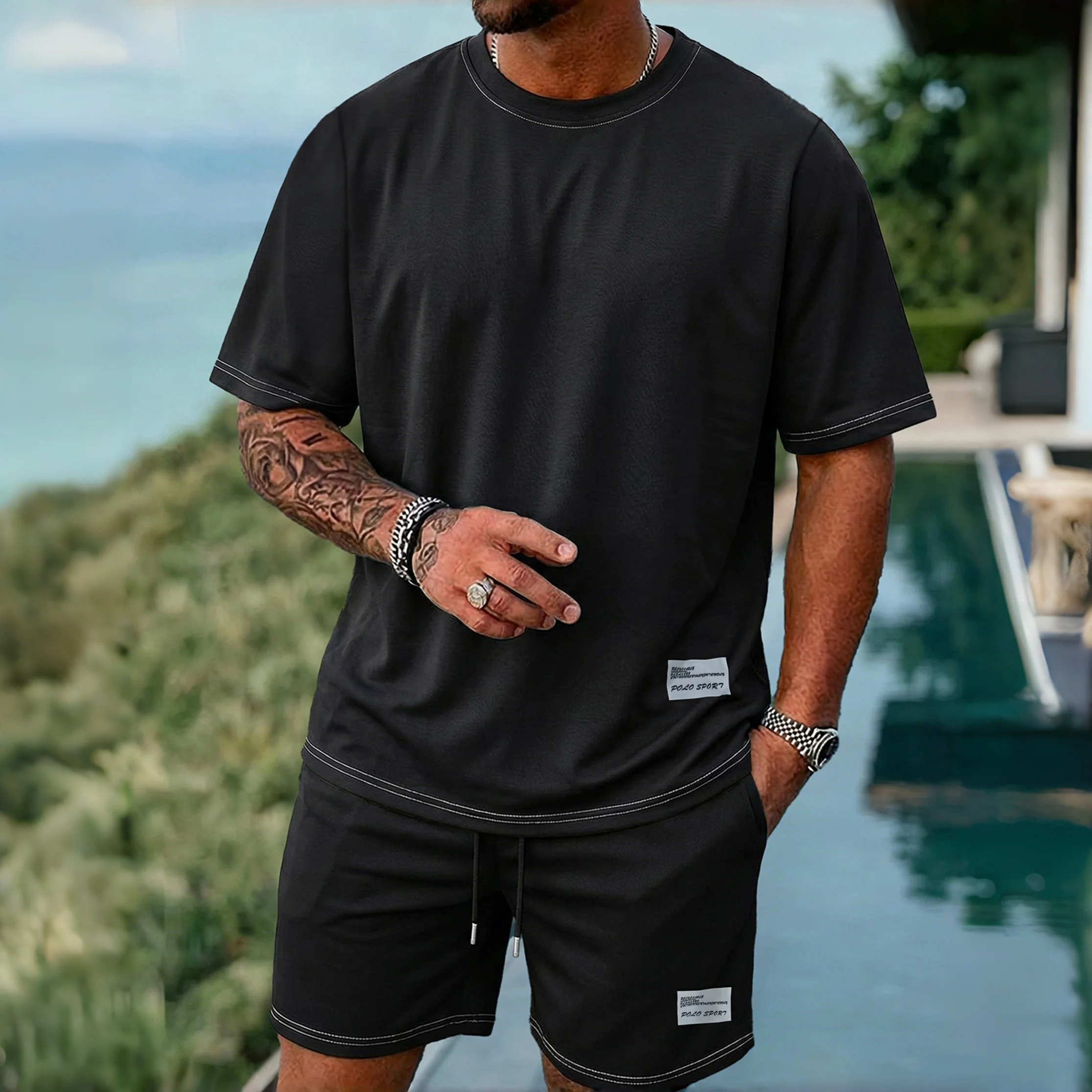 Summer Men's Casual Wear Comfortable Breathable Skin-Friendly Fabric for Dates And Strolls
Summer Men's Casual Wear Comfortable Breathable Skin-Friendly Fabric for Dates And Strolls