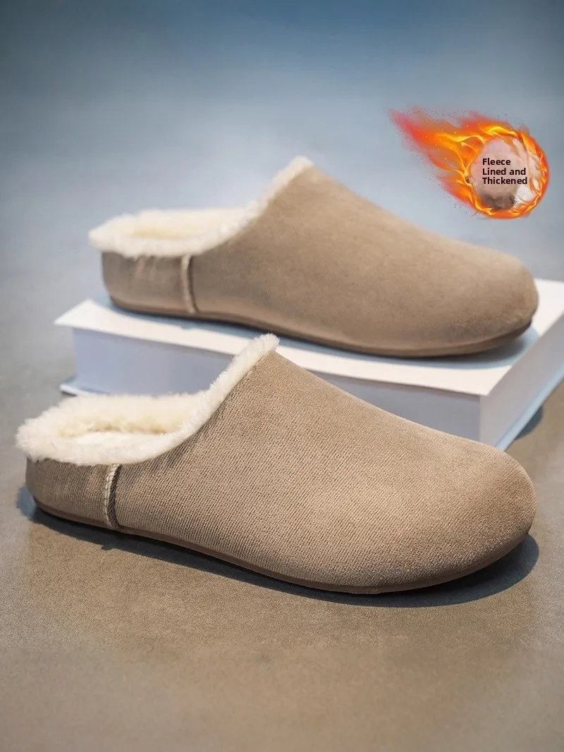 Men's Cotton Slippers Winter Fleece Lined Slip on Office Wear Soft Bottom Style Shoes Warm Comfortable Casual Foo...
Men's Cotton Slippers Winter Fleece Lined Slip on Office Wear Soft Bottom Style Shoes Warm Comfortable Casual Foo...