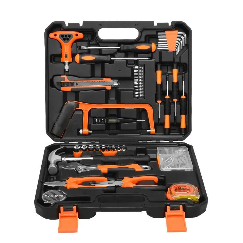104pcs / 105pcs Household Combined Tools Multipurpose Portable Combination Hardware Toolbox Hand Tool Sets with Hammer Saw
104pcs / 105pcs Household Combined Tools Multipurpose Portable Combination Hardware Toolbox Hand Tool Sets with Hammer Saw