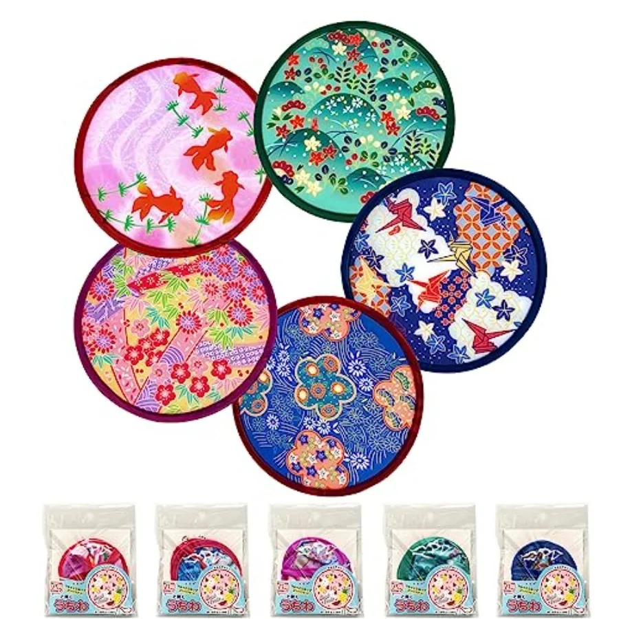 VANVENE 5 Pack Japanese Foldable Fan, Folding Hand Fan, Collapsible Hanheld Fans for Wedding Party Favors Decorations Portable
VANVENE 5 Pack Japanese Foldable Fan, Folding Hand Fan, Collapsible Hanheld Fans for Wedding Party Favors Decorations Portable