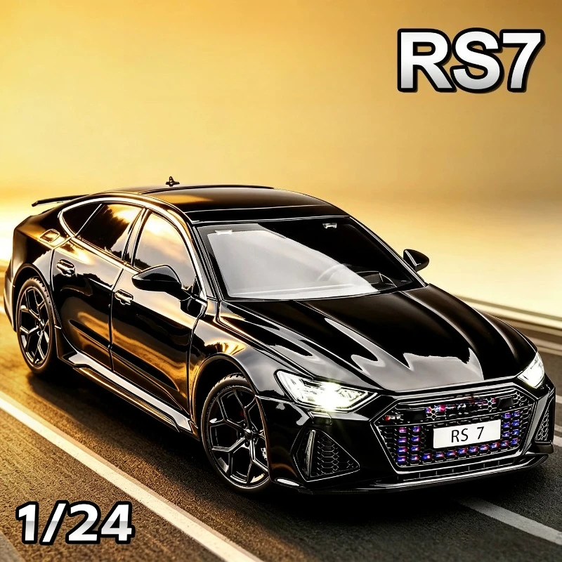 1:24 RS7 Sportback Sports Car Diecast Car Metal Model With Sound Light And Pull Back car Alloy Toy Collection For Gifts
1:24 RS7 Sportback Sports Car Diecast Car Metal Model With Sound Light And Pull Back car Alloy Toy Collection For Gifts