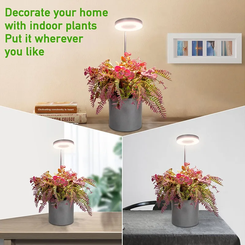 Full Spectrum Indoor Solar LED Growth Light, Four Gear Dimming, Fleshy Viridiplantae, Flower Floor Telescopic Fill Light
Full Spectrum Indoor Solar LED Growth Light, Four Gear Dimming, Fleshy Viridiplantae, Flower Floor Telescopic Fill Light