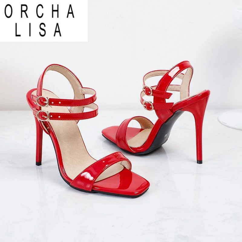 ORCHA LISA 2025 пикантные женские сандалии с квадратным носком на шпильке 11 см с двойной пряжкой и ремешком плюс размер 45 46 47 48 модная обувь для вечеринок и свиданий
ORCHA LISA 2025 пикантные женские сандалии с квадратным носком на шпильке 11 см с двойной пряжкой и ремешком плюс размер 45 46 47 48 модная обувь для вечеринок и свиданий