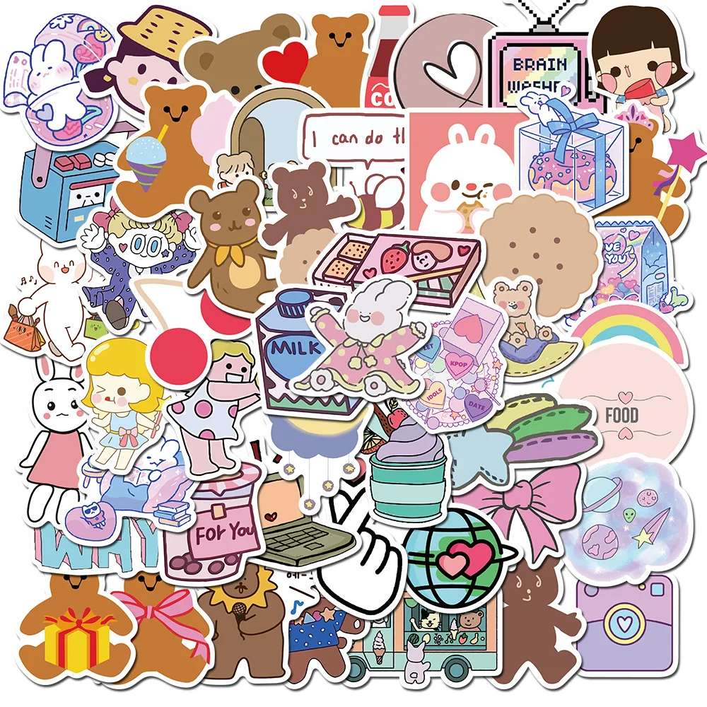 50Pcs Ins Style Cute Girl Heart Series Stickers Suitcase Phone Case Water Bottle Waterproof Decoration Diy Sticker Packs
50Pcs Ins Style Cute Girl Heart Series Stickers Suitcase Phone Case Water Bottle Waterproof Decoration Diy Sticker Packs