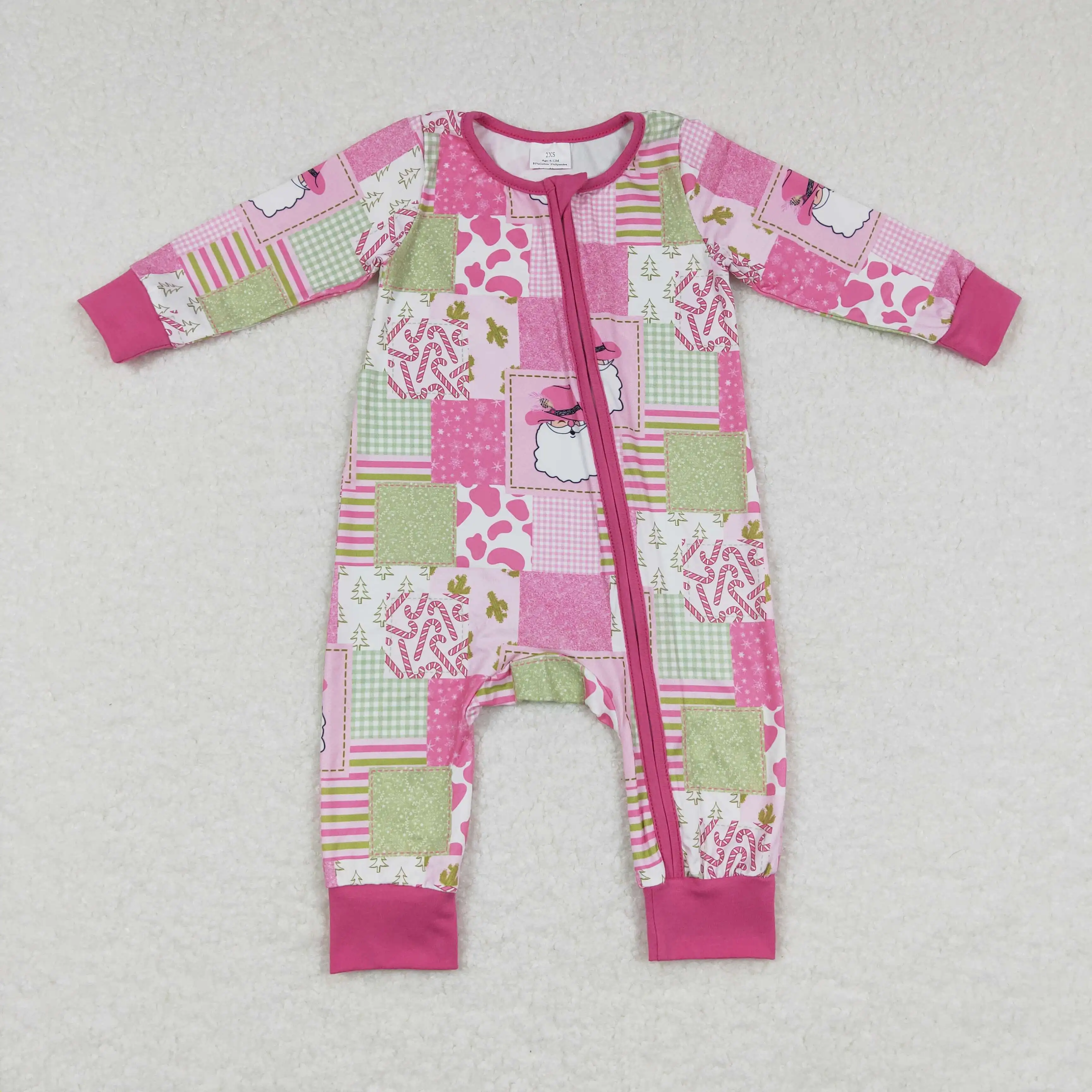 New Arrival Wholesale Autumn and Winter Girls Long Sleeve Christmas Jumpsuit Round Neck Pattern Print with Zipper
New Arrival Wholesale Autumn and Winter Girls Long Sleeve Christmas Jumpsuit Round Neck Pattern Print with Zipper