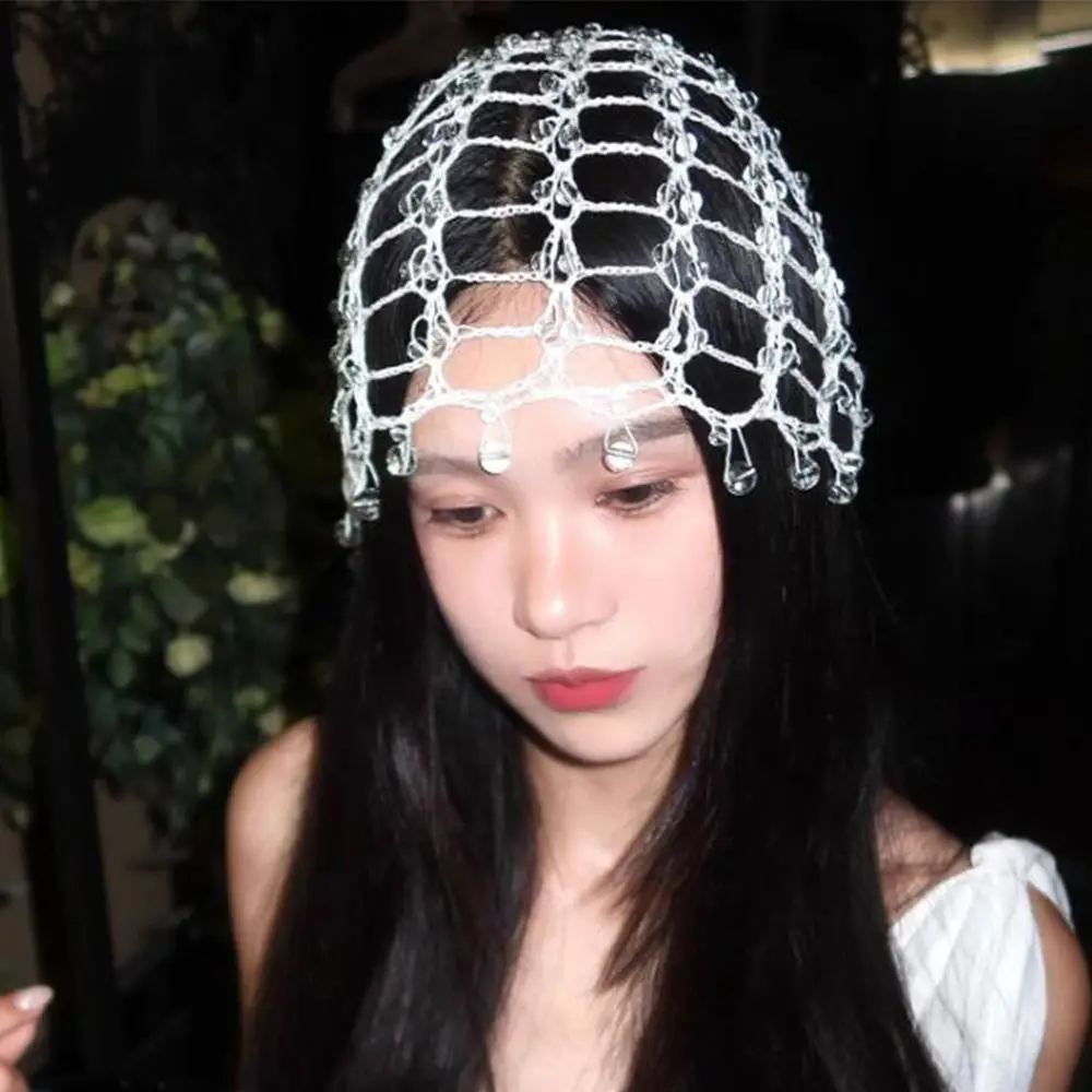 New Handmade Chain Beaded Hats Face Slimming Punk Y2K Versatile Beanies Tassel Hollow out Cap Head Cover
New Handmade Chain Beaded Hats Face Slimming Punk Y2K Versatile Beanies Tassel Hollow out Cap Head Cover