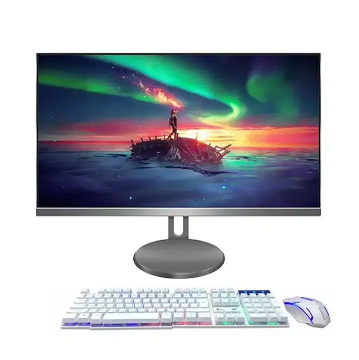OEM Factory 23.8 Inch AIO PC Core I7 Gaming All-In-One Desktop IPS LCD Display Interface DDR3 RAM SSD Hard Drive
OEM Factory 23.8 Inch AIO PC Core I7 Gaming All-In-One Desktop IPS LCD Display Interface DDR3 RAM SSD Hard Drive