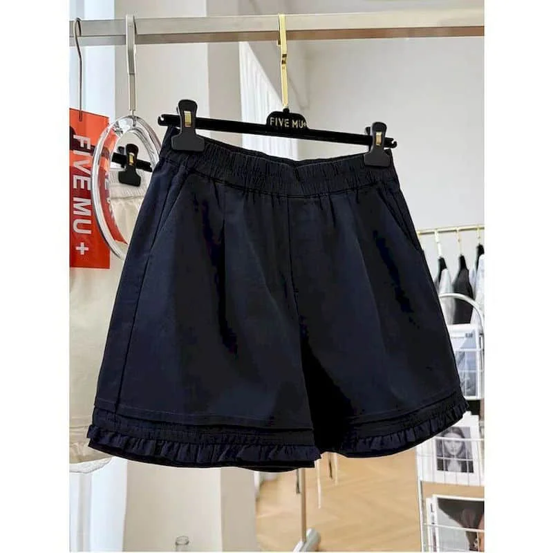 Solid Shorts Women 2026 New Summer Workwear Vintage A-line High Waisted Wide Leg Pants Casual Cargo Shorts Loose Women Clothing
Solid Shorts Women 2026 New Summer Workwear Vintage A-line High Waisted Wide Leg Pants Casual Cargo Shorts Loose Women Clothing