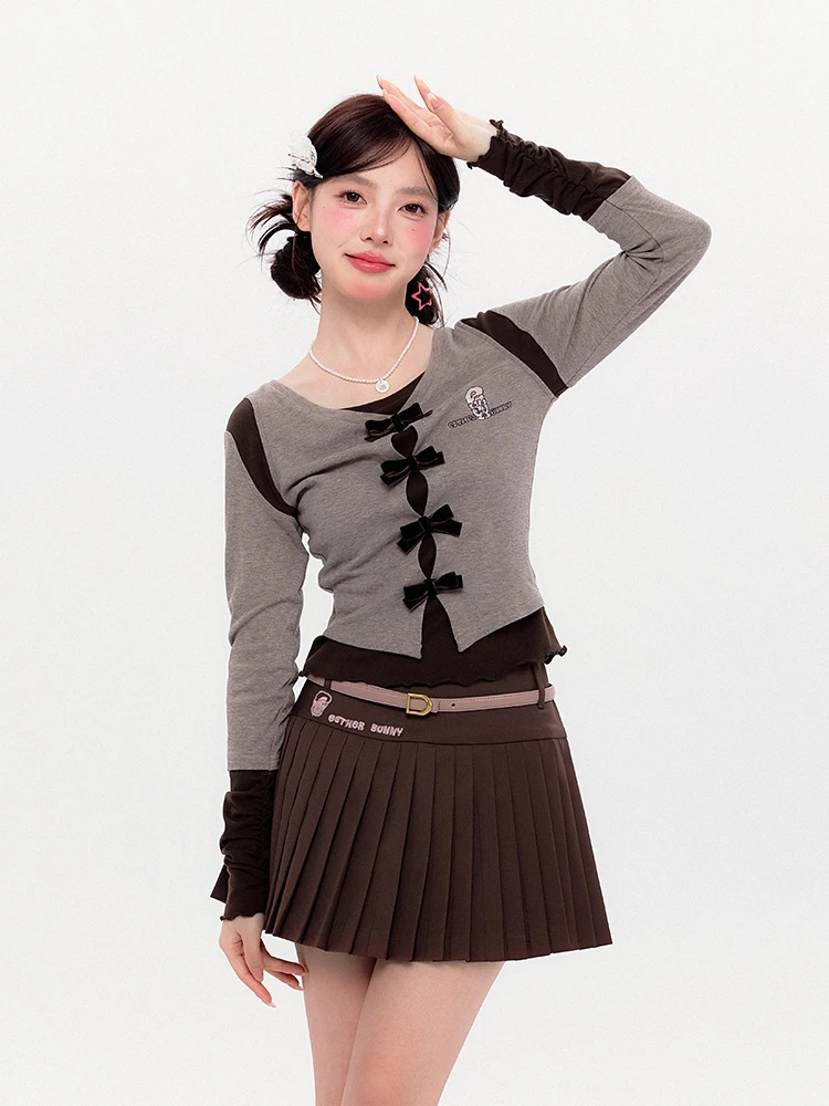 Estherbunny Collaborative Knot Thin Knitted Women's 2024 Color Block Slimming Sweet Style Long Sleeve Sweater
Estherbunny Collaborative Knot Thin Knitted Women's 2024 Color Block Slimming Sweet Style Long Sleeve Sweater