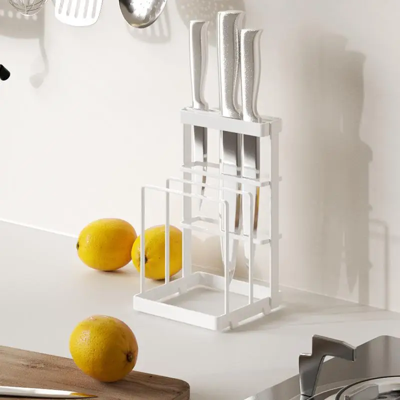 Kitchen Knife Holder Board Stand Metal Drainage Storage Rack CF051 Vegetable Cutter Cabinet Organizer Vertical Stainless Steel
Kitchen Knife Holder Board Stand Metal Drainage Storage Rack CF051 Vegetable Cutter Cabinet Organizer Vertical Stainless Steel