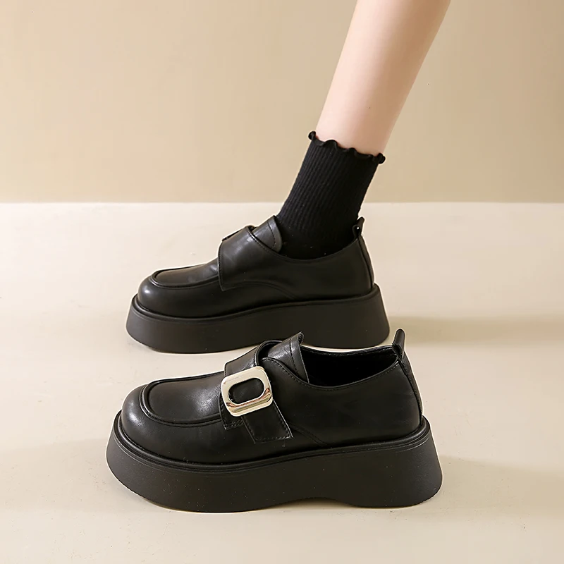 CRLAYDK Retro Women's Chunky Platform Penny Loafers Leather Fashion Slip On Office Work School Dress Comfort Ladies Shoes
CRLAYDK Retro Women's Chunky Platform Penny Loafers Leather Fashion Slip On Office Work School Dress Comfort Ladies Shoes