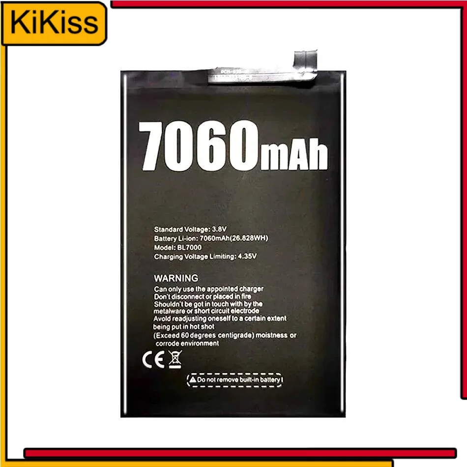 Для Doogee BL7000 7060 мАч аккумулятор мобильного телефона надежная замена высокой емкости
Для Doogee BL7000 7060 мАч аккумулятор мобильного телефона надежная замена высокой емкости