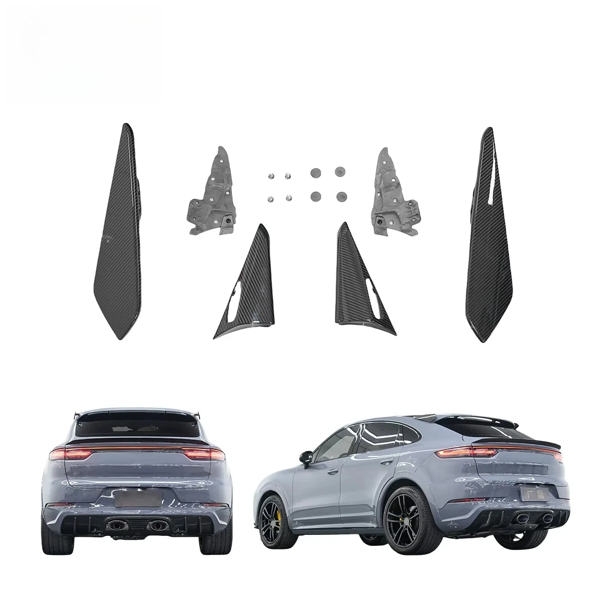 2018-2025 for Porsche Cayenne Carbon Fiber Top Wing Spoiler Performance Top Side Fin Tail Wing Carbon Fiber Accessories
2018-2025 for Porsche Cayenne Carbon Fiber Top Wing Spoiler Performance Top Side Fin Tail Wing Carbon Fiber Accessories